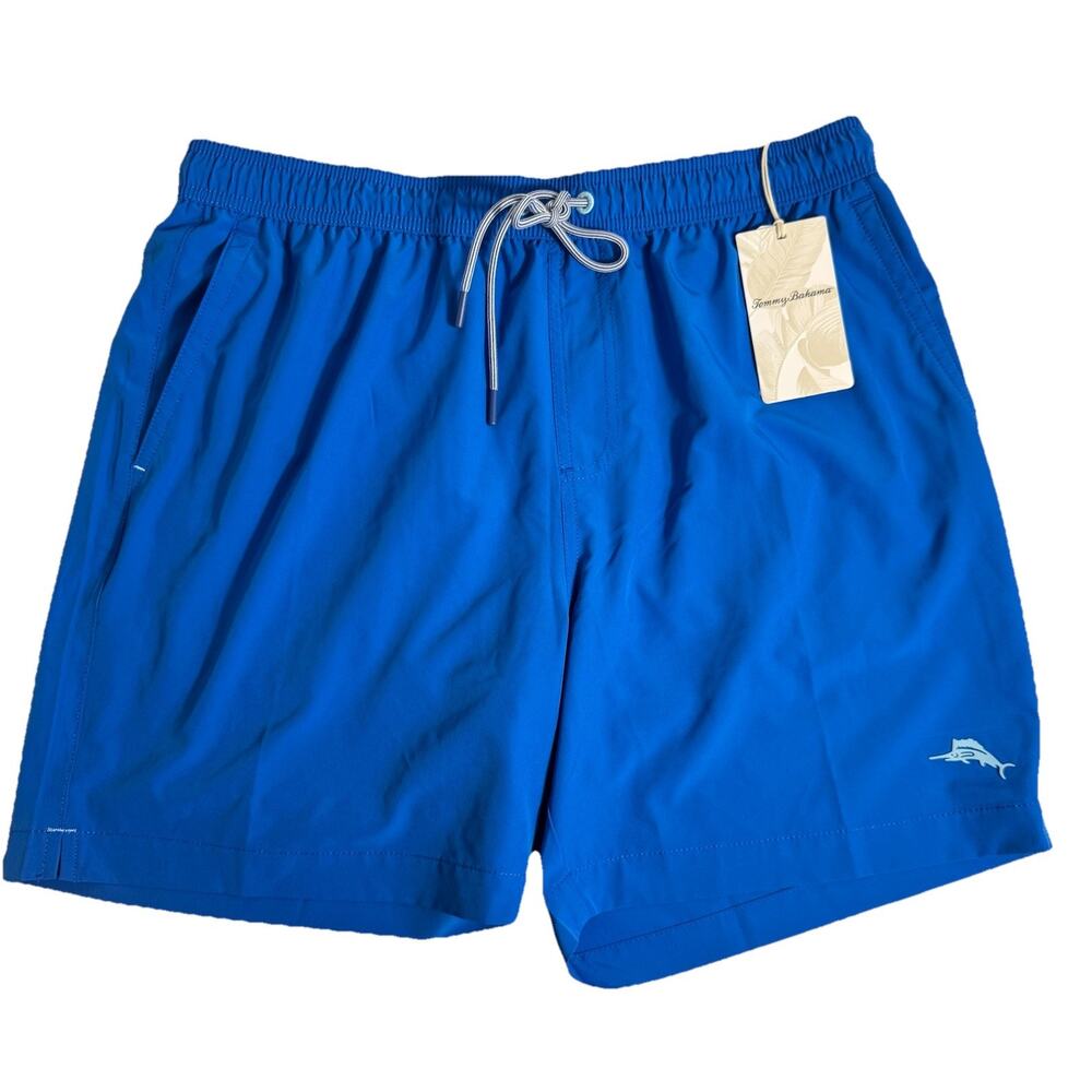 Tommy Bahama Men's Large Swim Trunks Blue